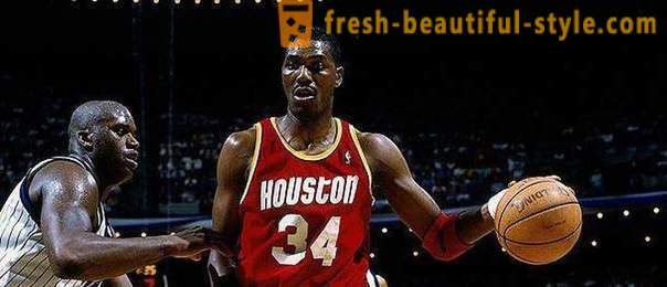 Hakeem Olajuwon - jeden z nejlepších centra v historii NBA
