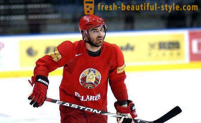 Alexei Kalyuzhny - hokejový tým Běloruska