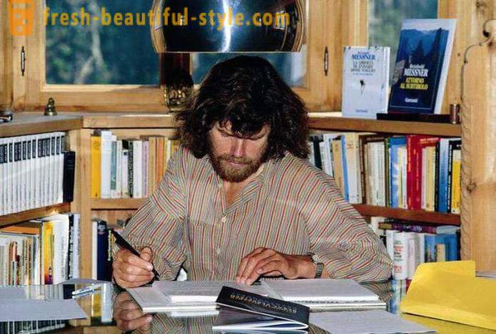 Horolezectví legenda Reinhold Messner: životopis