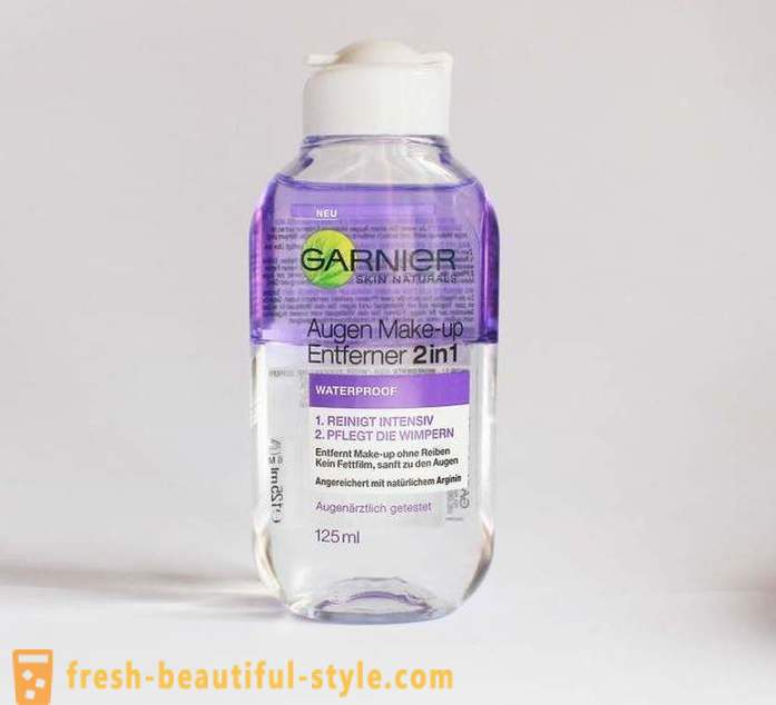 Produkty „Garnier“ - micelární voda. Hodnocení, složení, výběr aplikace