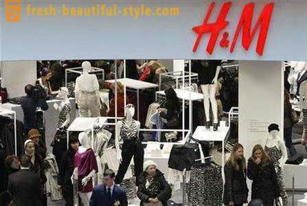 H & M obchod v Moskvě, adresa, sortiment zboží
