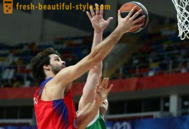 Miloš Teodosich - Serbian basketbalová hvězda