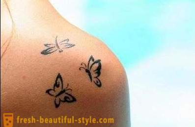 Malé tetování pro dívky: různé možnosti a vlastnosti nositelné fotografie