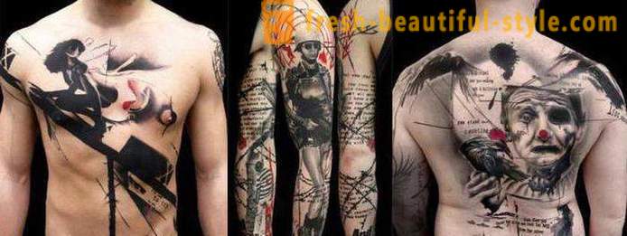 Tetování thrash Polka: Funkce