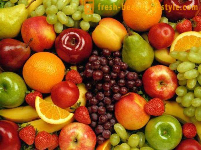 Co se plody mohou být konzumovány při hubnutí: seznam výrobků