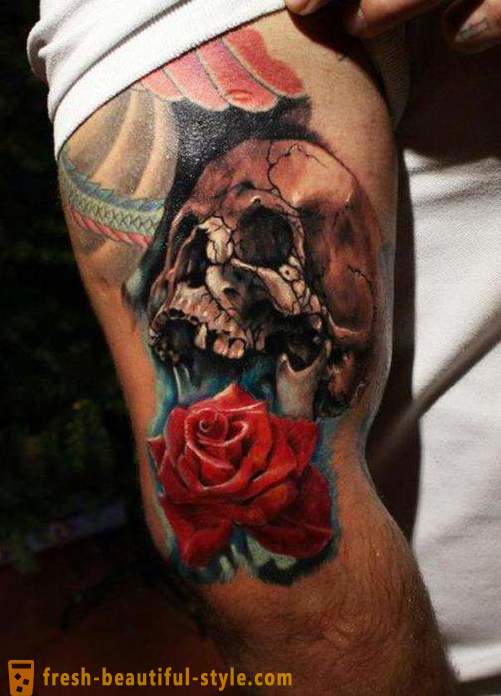 Tetování „Skull“: co to tetovat?