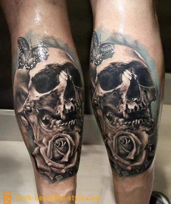 Tetování „Skull“: co to tetovat?