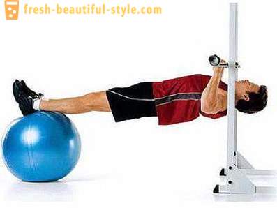 Reverzní push-up pro triceps