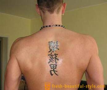 Čínské znaky: Tetování a jejich význam
