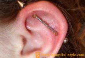 Punkce chrupavky ucha: léčba, dopady