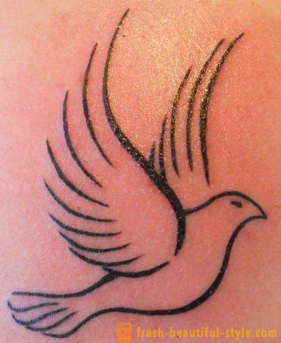 Tetování „vlaštovka na krku“ - tajemství ideálního obrazu