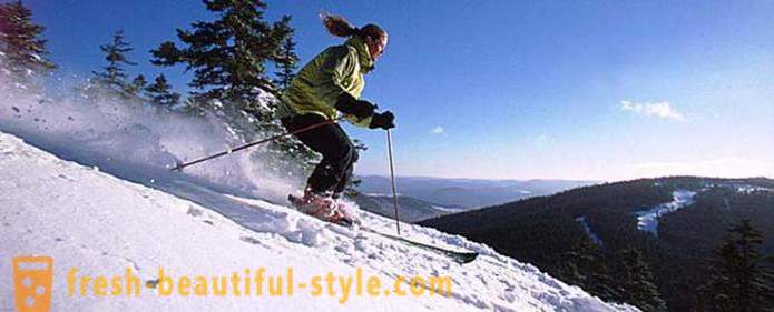 Lyžování. Zařízení a pravidla pro lyžování sjezdové lyžování