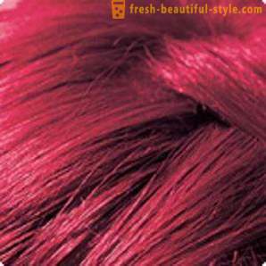 Crimson Barva vlasů: klady a zápory