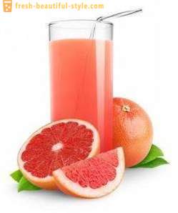 Chutné a zdravé stravy grapefruit